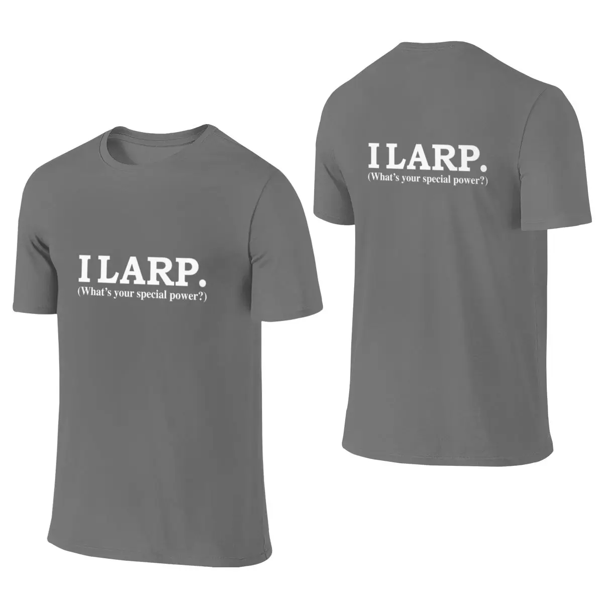 LARP What S Your Special Power Larping Vintage Reversible T-shirt Niche Sweet Cool Fine Workmanship Shirt