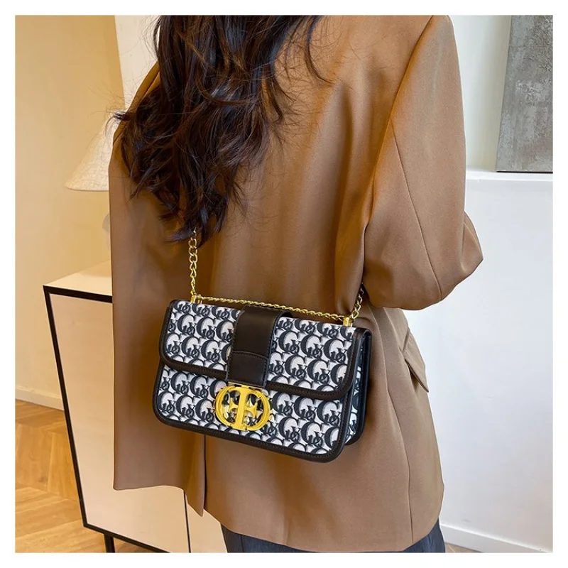 

Женская сумка через плечо из тонкой кожи с модным дизайном и высококачественным вневременным стилем для поездок на работу ​