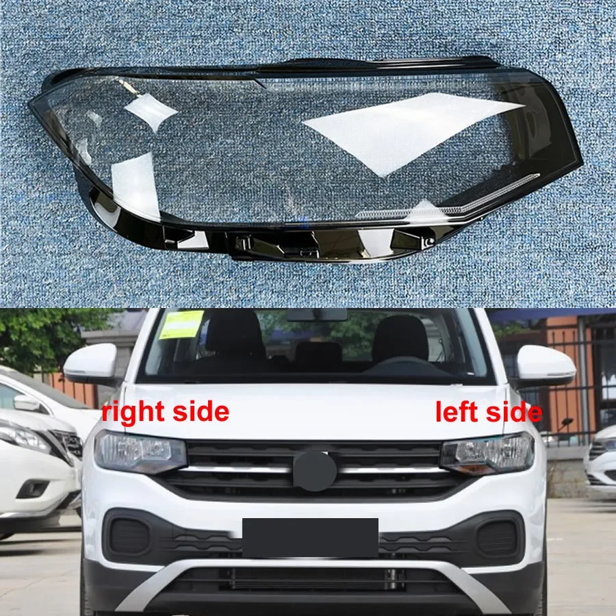 

For Volkswagen VW Tacqua 2020 2021 Headlight Lens Cover Transparent Lampshade Headlamp Shell Plexiglass Auto Replacement Parts