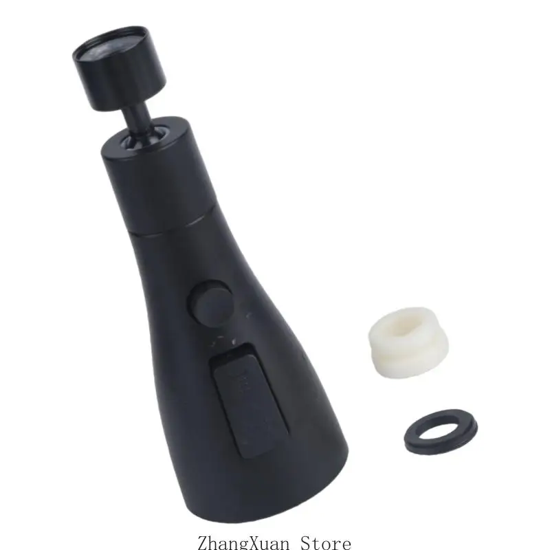 Flexibler Filter-Wasserhahnaufsatz für Küchen- und Badezimmerhahnverlängerung 3XUF – Detail 5