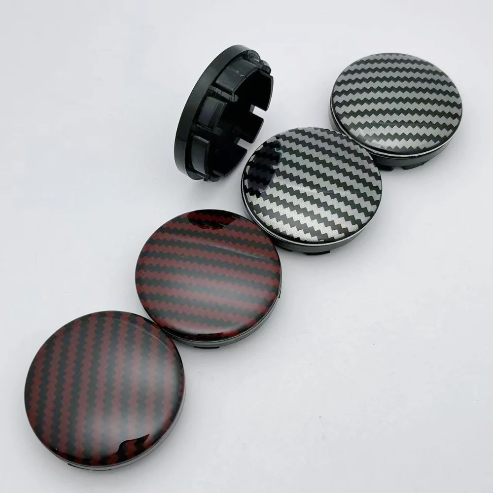 

4pcs 56MM Car Wheel Center Caps with Epoxy Resin No Logo Emblem Wheels Rim Hubcaps Auto Hub Centre Cover Replace Car Accessories