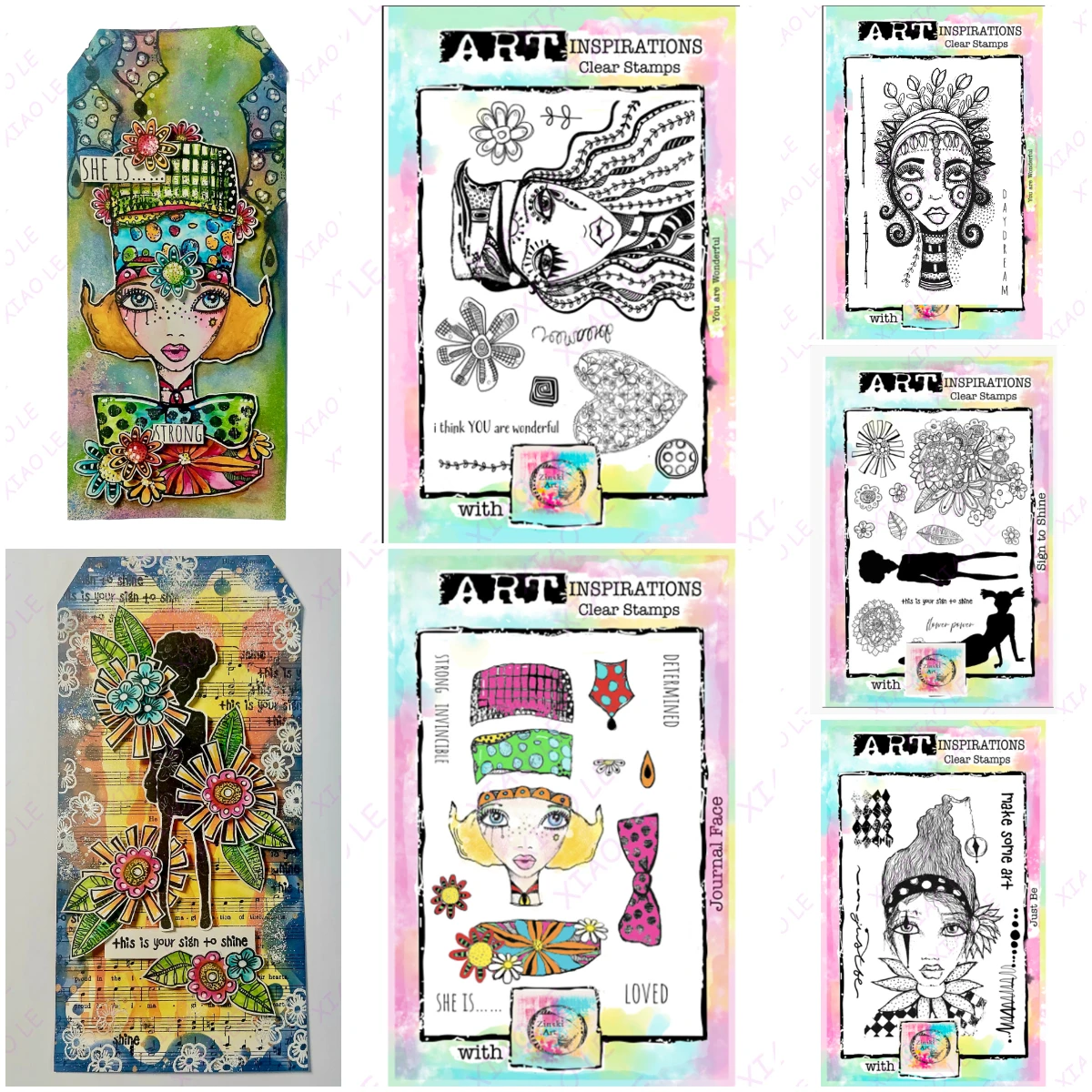 The Luminous Sign Daydream Silicone Stamps Diy Scrapbook Diary Decoration Embossed Paper Card Album Craft Template New Arrival