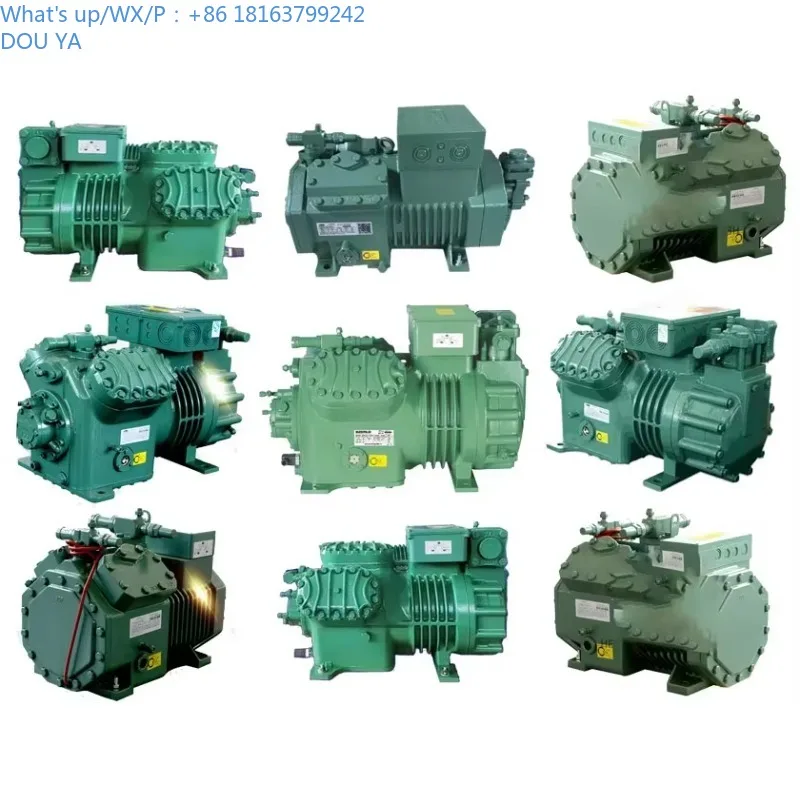 

2026 Original New Cold Storage Bitzer Refrigeration Compressor Industrial 4DES-4 Piston Compressor Condensing Unit Applications