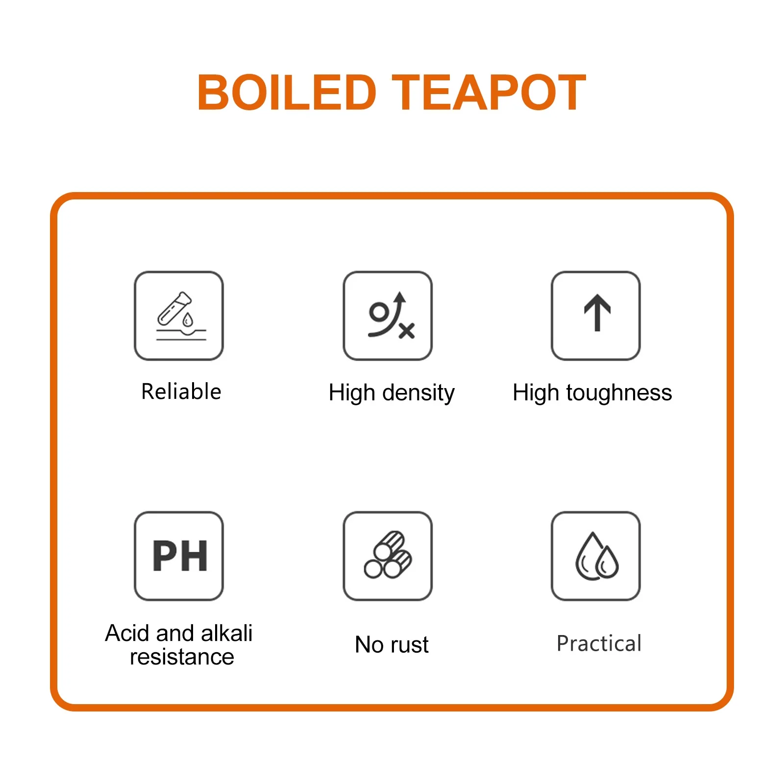 

Stainless Steel Water Flat Bottom Tea Kettle Strainer Portable Lightweight Heat Resistant Home Use Universal Boiling