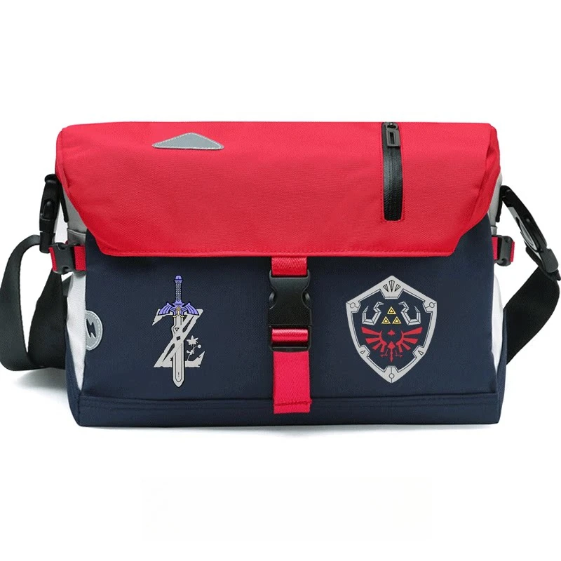Bolso de hombro con diseño de Anime Zelda Master's Sword, bolso escolar para estudiantes de gran capacidad, paquete de viaje, regalos impermeables para niños