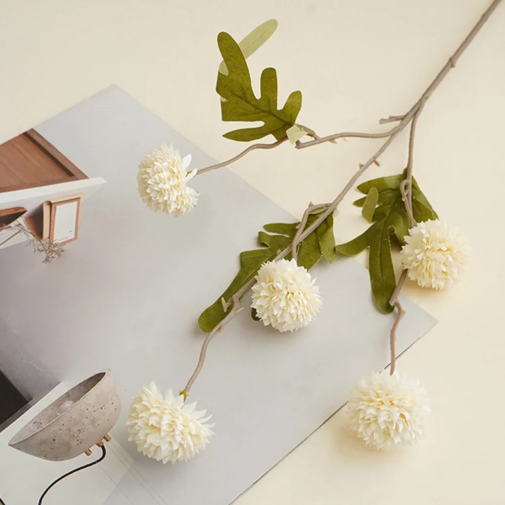 

Artificial Silk Dandelion Bouquet for Home and Event Decorations Lifelike Floral Arrangement for Living Spaces