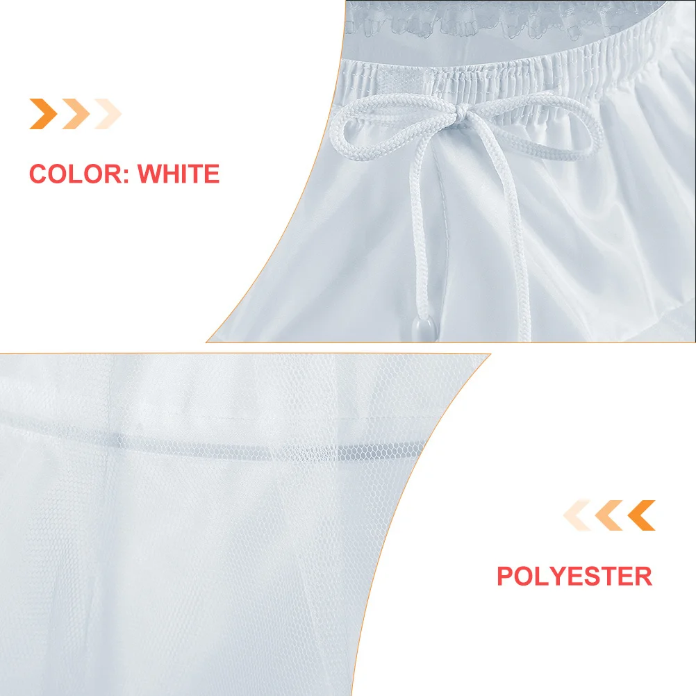 

1pc Kids Pannier Skirt Petticoat for Girls Gauze Dress Underskirt Bubble Costume Lolita Style Flower Girl Accessory