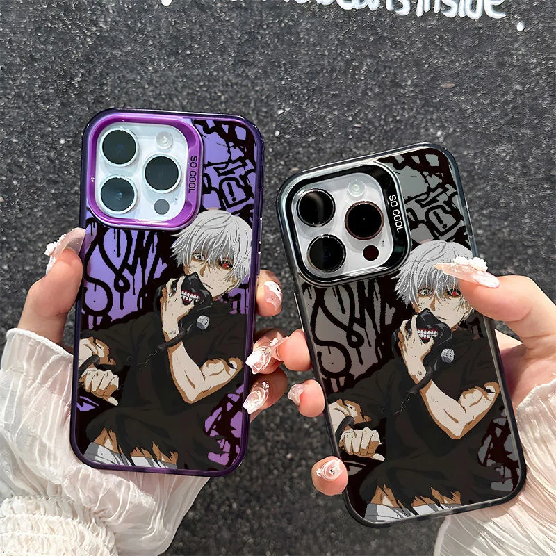 Japan Anime Tokyo Ghoul Kaneki Ken Phone Case protection for iPhone 15 14 13 12 11 14 Pro Max XS X luxury hard cover