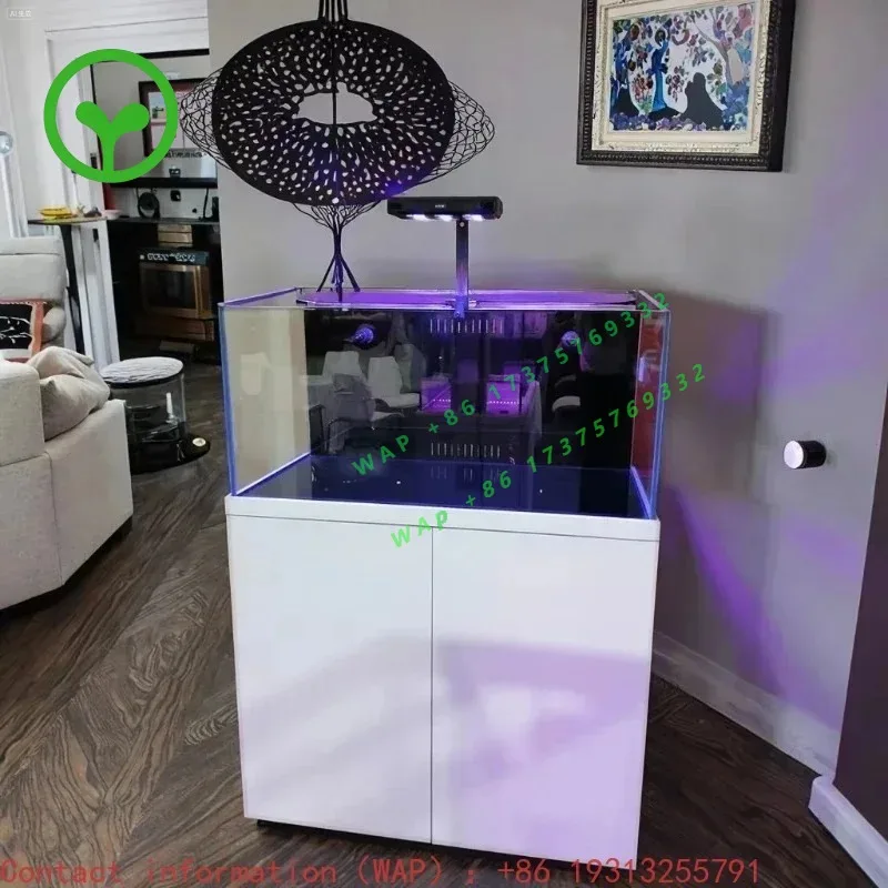 【2026】ultra-clear Glass Modern Rectangular Reef Aquarium Fish Tank
