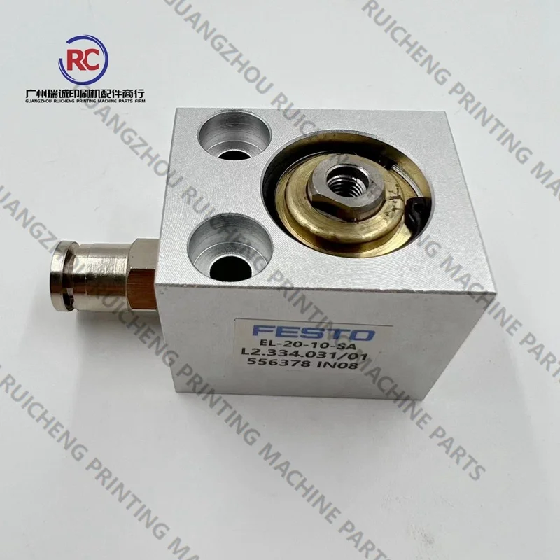 

1 Piece China Made L2.334.031 for Heidelberg CD74 Pneumatic Cylinder L2.334.031/01 D20 H10 EW EL-20-10-SA XL75 Dampening System