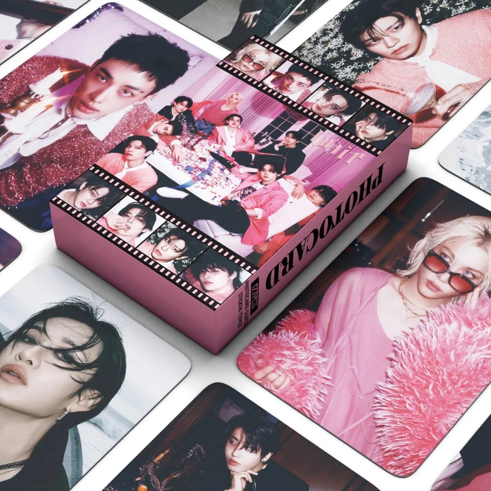 

SK 127PCS Stray Kids KPOP Hyunjin Bang Chan Han Ji Sung Fans Emotional Social Exquisite Photo Stickers LOMO Card Collection Gift