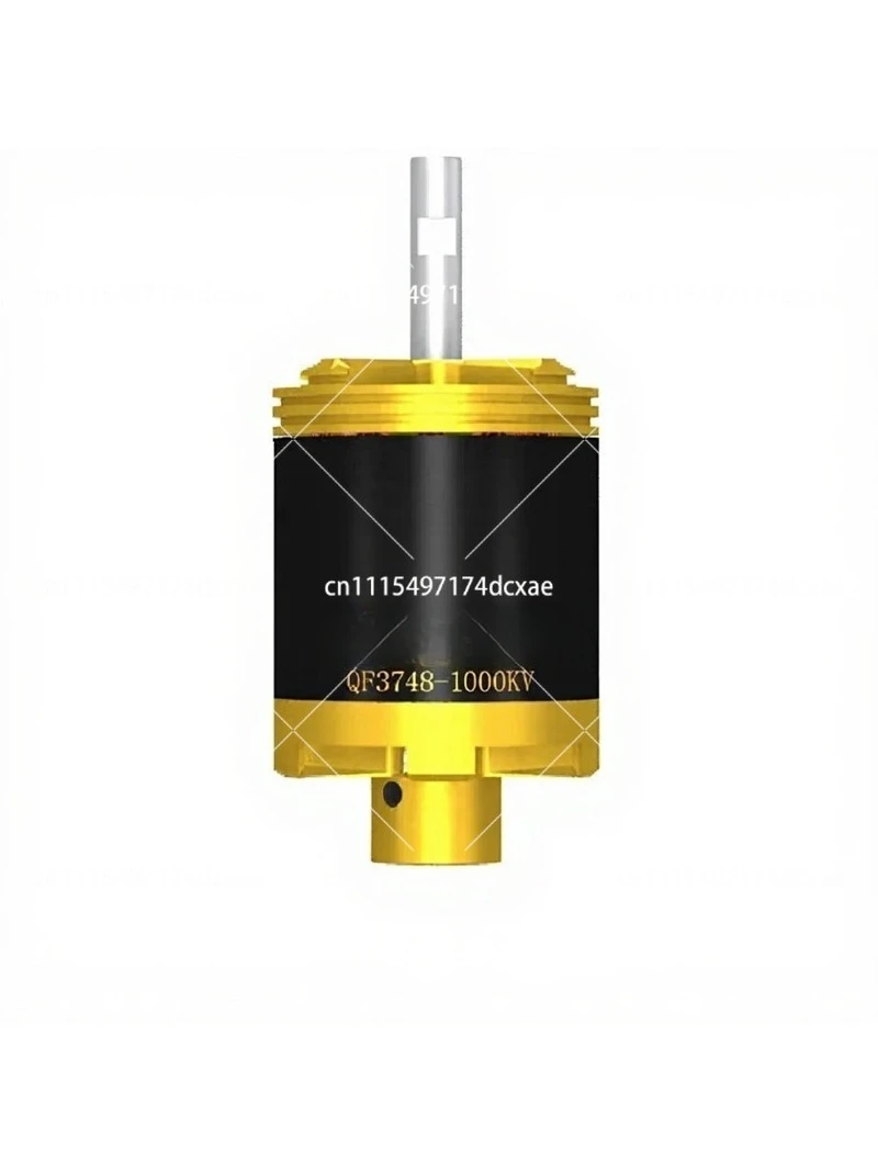QF3748 1000KV Brushless Motor with 12-Blade Positive Negative Propellers RC Aircraft Accessories