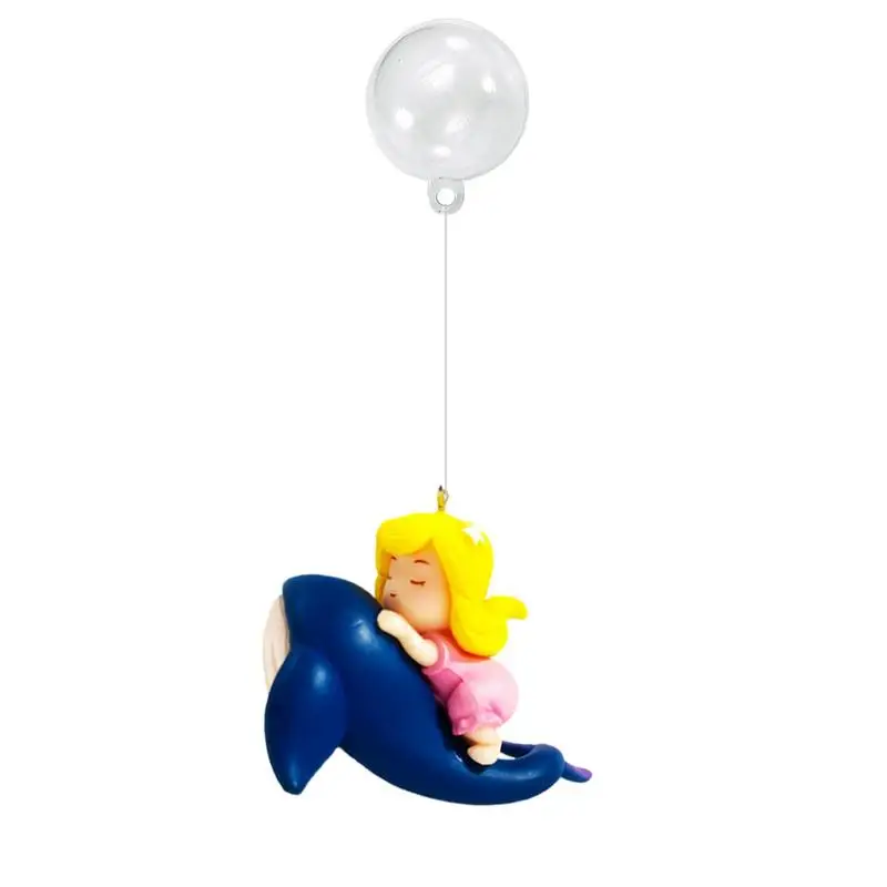 Floating Fish Tank Decorations Fish Tank Decoration Cartoon Fish Playmate Fat Diver Viewing Floating Pendant Fish Tank Floating