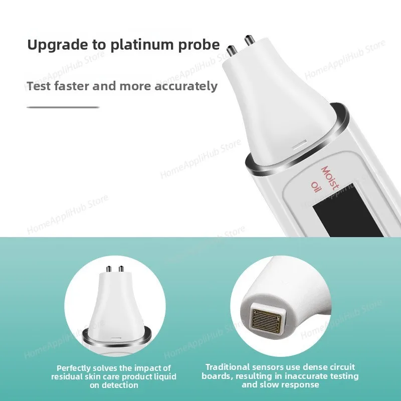 Face Skins Tester Portable skins Analyzer Digital Aesthetic Moisture Tester Water Oil Monitor for Skin Care skin Diagnostic