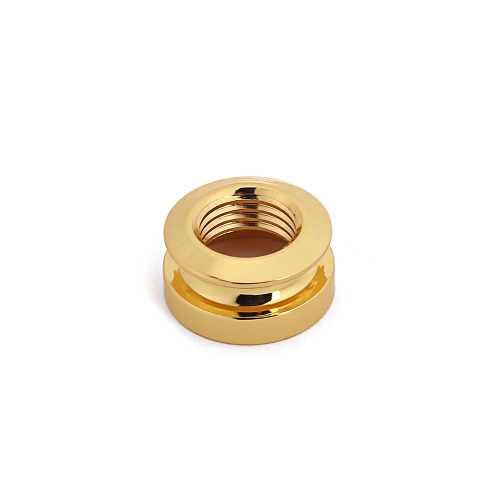 

3pcs Golden Guitar Strap Buttons Replacement Pickup Endpin Jack For Electric Bass Durable High-Grade Material Easy Install Gt310