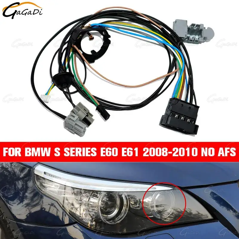 

Xenon headlight wiring harness headlight internal wiring harness plug non-AFS suitable for BMW 5 Series E61 E60 2008-2010