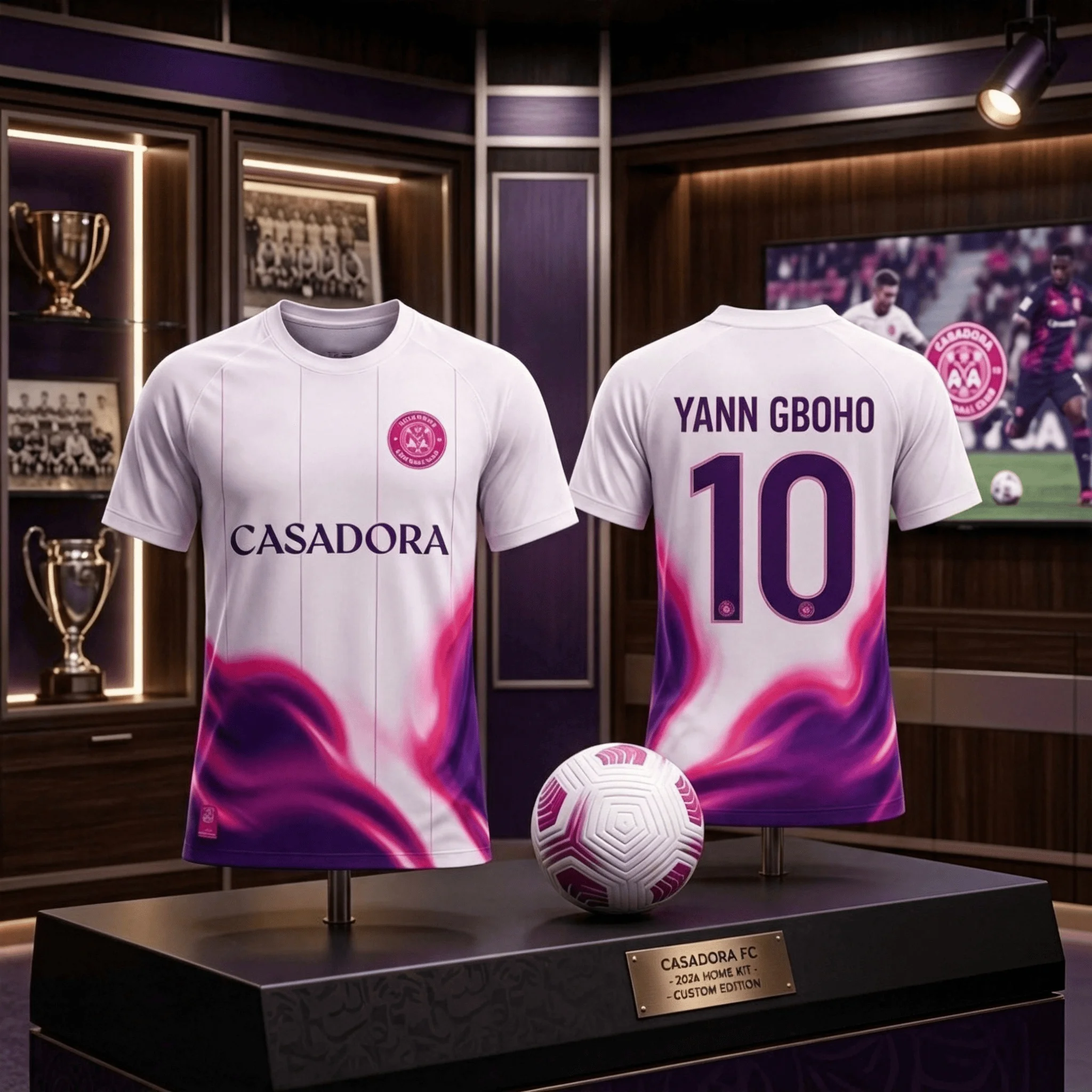 YANN GBOHO Toulouse FC 2026-27 Football Fans Jersey Shirt Summer Clothing Men 3D Print Sports Breathable Quick Drying Clothing