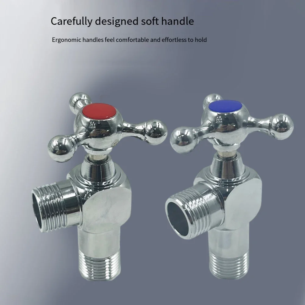 Comfortable Handle For High-pressure Water Systems Angle Valve Four-point Valve Labor-saving Large-diameter Outflow