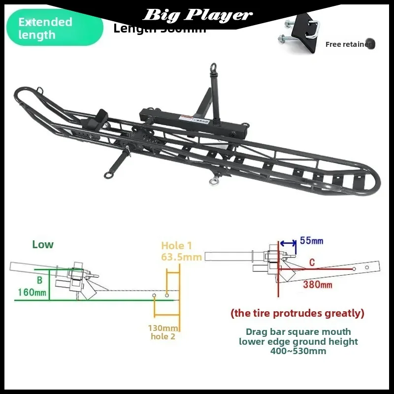 

Car Motocross Motorcycle Rack Trailer Rear Hanger Portable Motorcycle Back Rack Motocross Motorcycle Rack