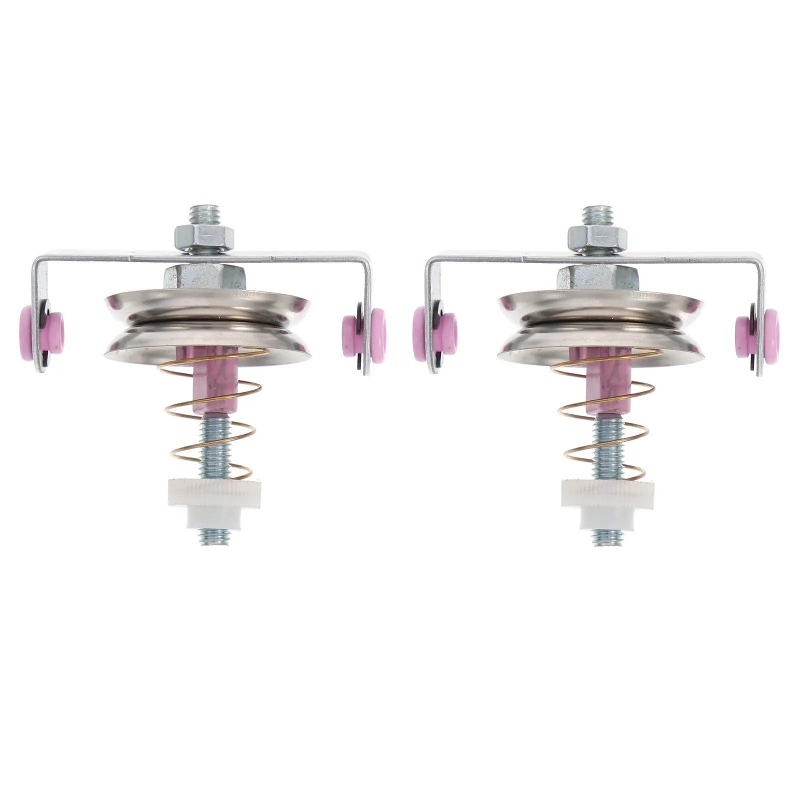 

2Pcs Weaving Machine Tensioning Device Plastic Iron Material Drawing Machine Yarn Expander Warping Loom Parts Drawbench Parts
