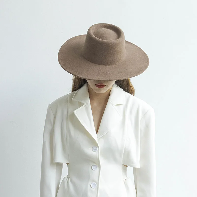 hats for women Hat male luxury men's hats jazz elegant women's panama new Wool hats fedora british cylinder hat chapel fashion