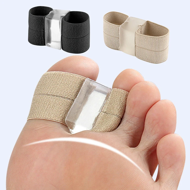 1 Stück Silikon Zehen streuer Separator Bunion Hallux Valgus Korrektor Daumen Finger Korrektur Glätte isen Fußpflege-Tool