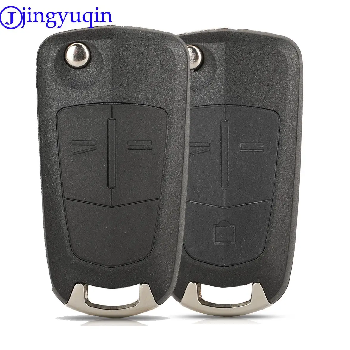 jingyuqin Remote Flip Key Shell Car Case Fob For Chevrolet Captiva 2006 2012 For Opel Antara 2007 2011 Key Blade DWO5