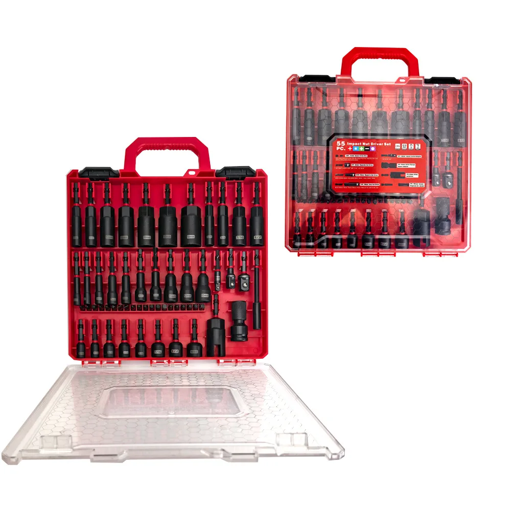 

Набор ударных гайковертов из 55 предметов, набор инструментов, комплект для работы с оборудованием