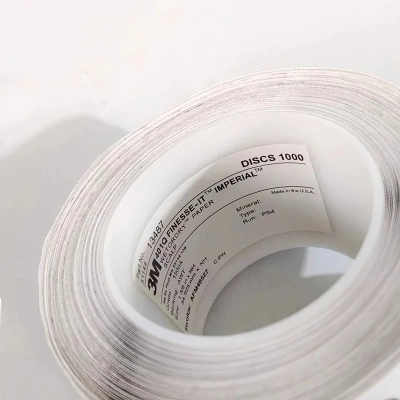 3M 401Q Round Point Sanding Paper 1 