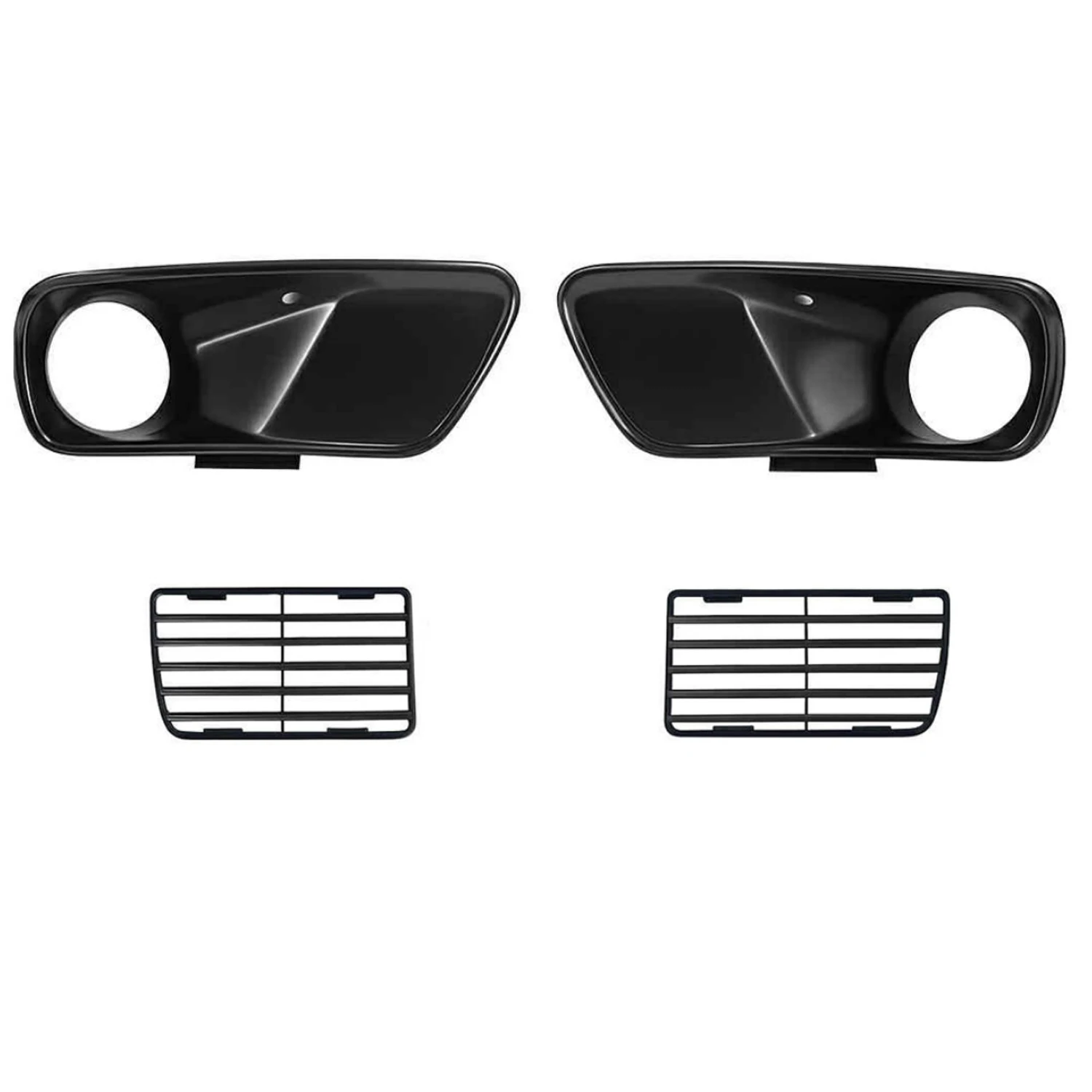 

Bumper Indicator Grille Lower Air Intake Duct 4 Pcs Set For VW MK3 Golf GTI VR6 - For EURO Bumper ONLY