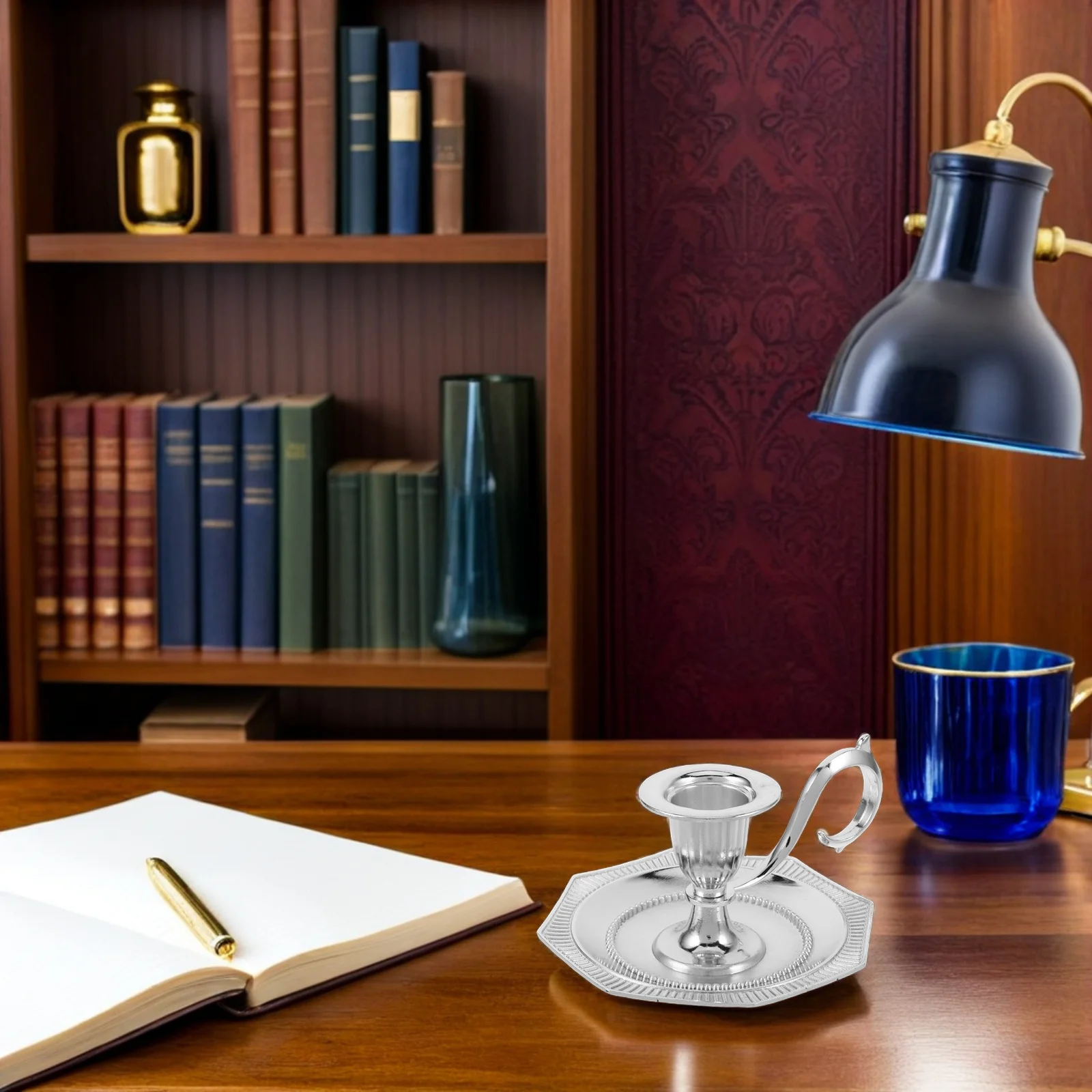 

Vintage Holder Metal Taper Candlestick Stand For Farmhouse Wedding Decor Holiday Christmas Party Table Centerpiece