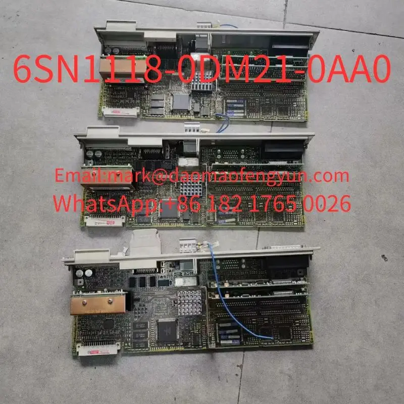 6SN1118-0DM21-0AA0 Used Tested OK  In Good Condition SIMODRIVE 611-D CLOSED-LOOP CONTROL PLUG-IN UNIT