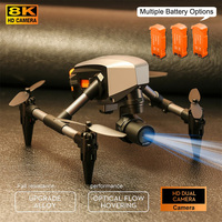 XD1 Pro Mini Drone 4K 8K Dual Camera WIFI Alloy Anti-drop Optical Flow Positioning Quadcopter Remote Control Gift RC Toy