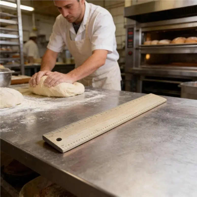 AB33-Wood Bread Flipping Board,Bread Making Tool,Transfer Plate Moving Tray For Pizzas Pastries Keep Dough In Shape Board