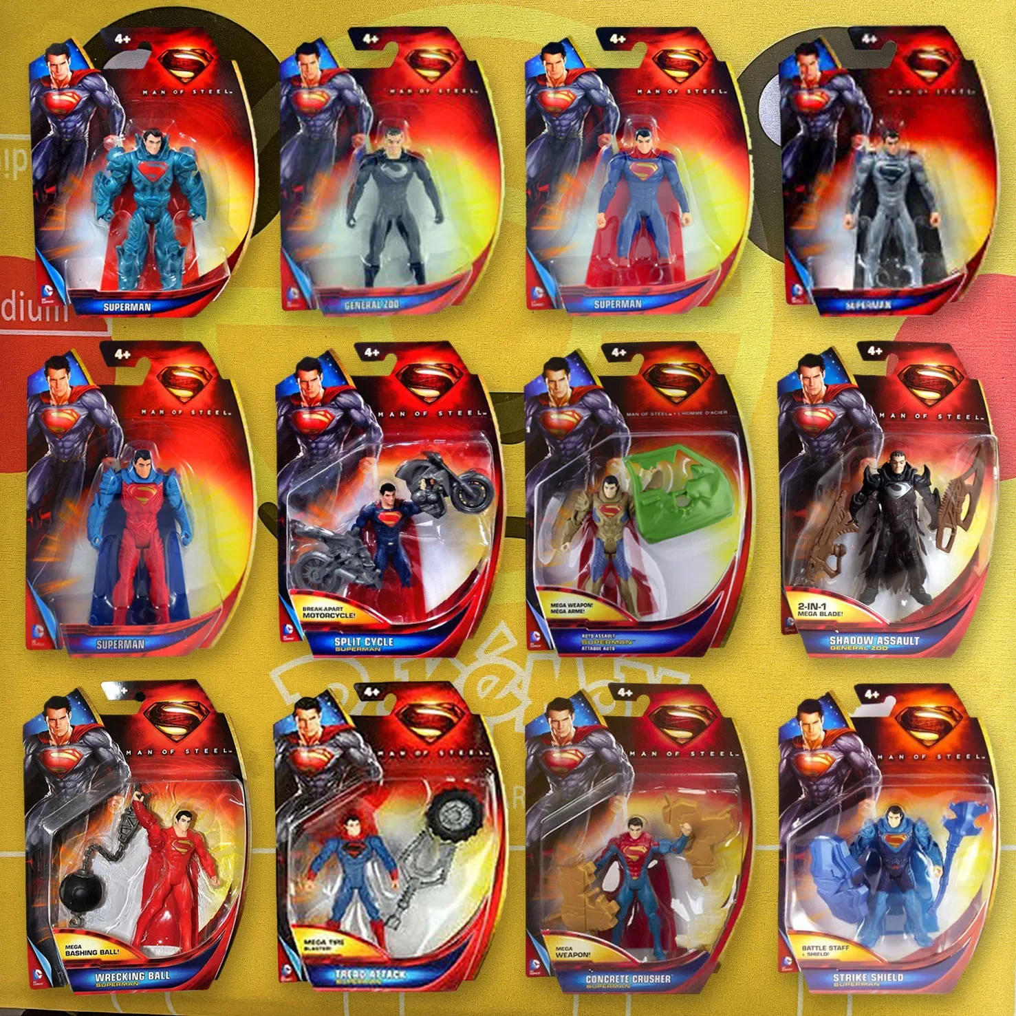 3.75-inchDC Super Man of Steel comics Movies Doll Gifts Toy Anime Figure Action Figures Model Collect Ornaments