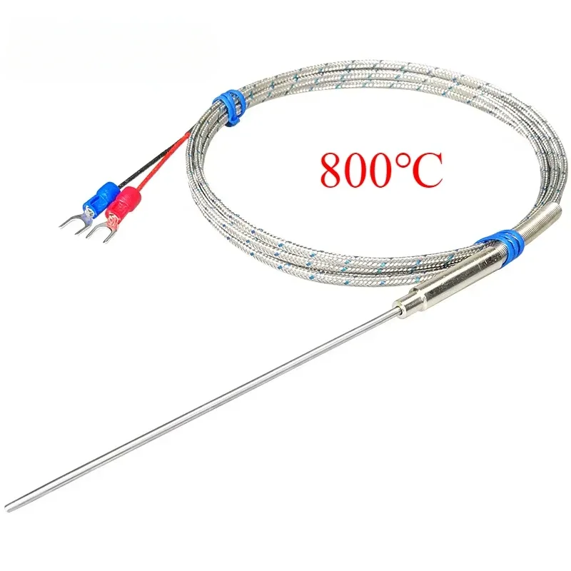 K type armored thermocouple WRNK-191 temperature sensor thermocouple probe temperature probe Pt100/J/E