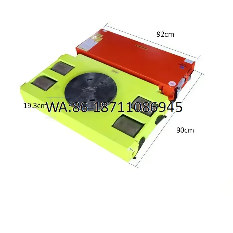 for Heavy Duty 10Ton 20Ton 30Ton 50Ton Tank Cargo Trolley Skates 360 degree Rotating Lifting Pulley Moving