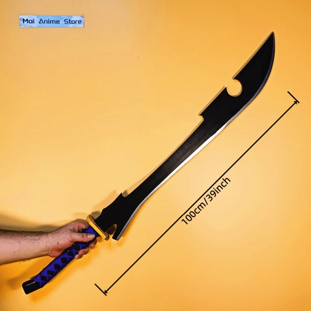 Katana Kyoraku Shunsui 40 cali, katana w naturalnej wielkości, oryginalna szabla samurajska, miecz z anime Bleach, nóż, rekwizyt do cosplayu, nieostrzałka, zabawka, prezent