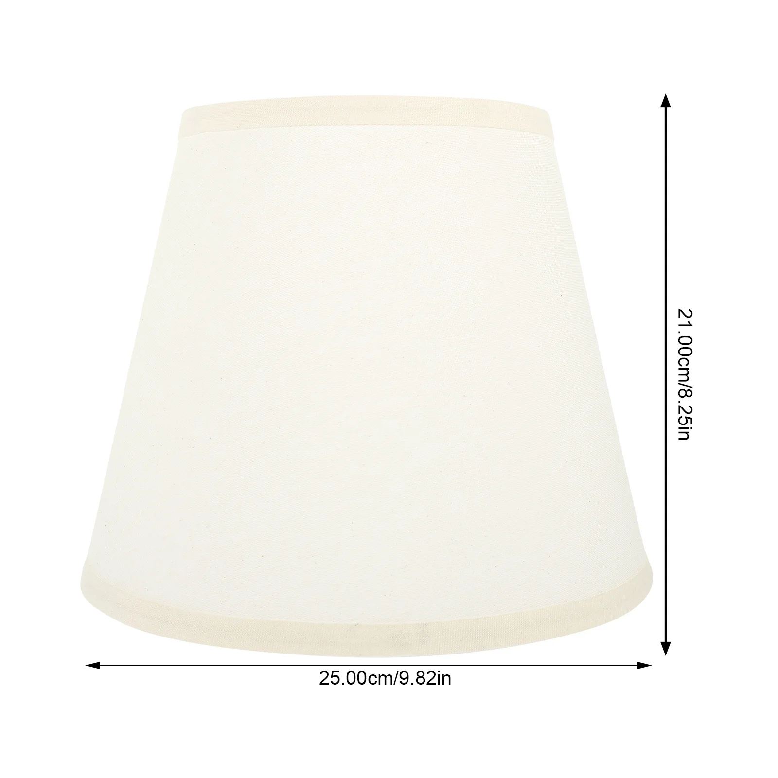 الكتان الجدول غطاء مصباح نصف دائري طبل عاكس الضوء غطاء لغرفة النوم السرير غرفة ديكور النسيج غطاء مصباح عاكس الضوء المنزل #5