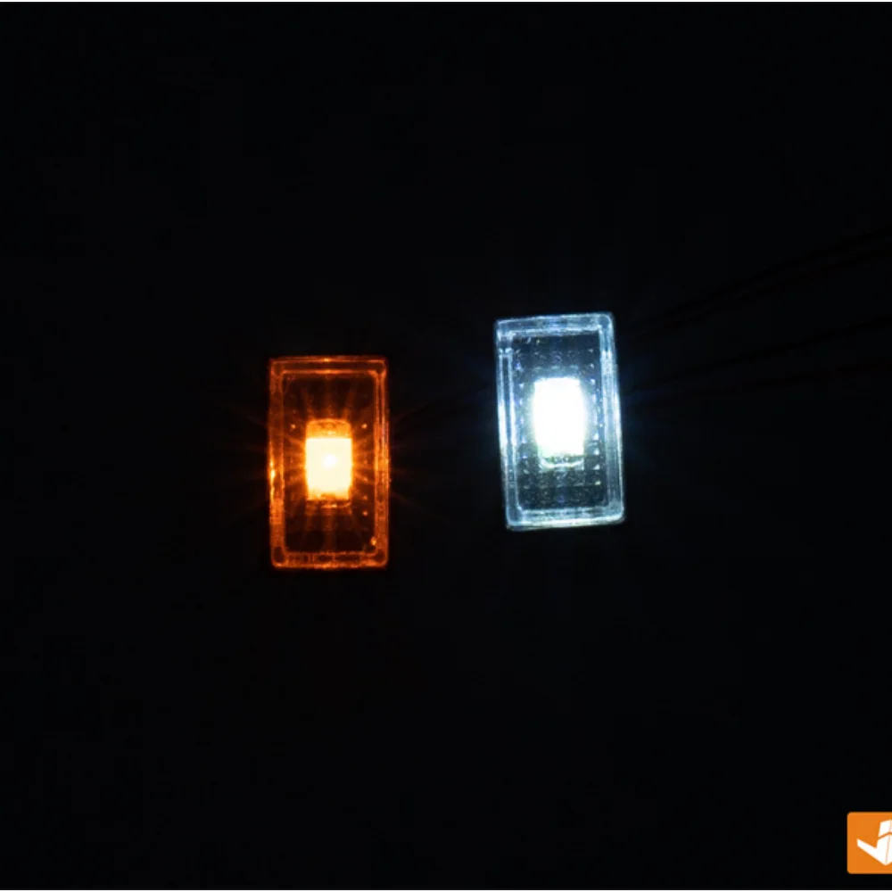 ضوء الذقن الجانبي لشاحنة مقطورة تاميا 1/14 770s نموذج Led Cbd-06f أجزاء نموذج سيارة لعبة [Tw]