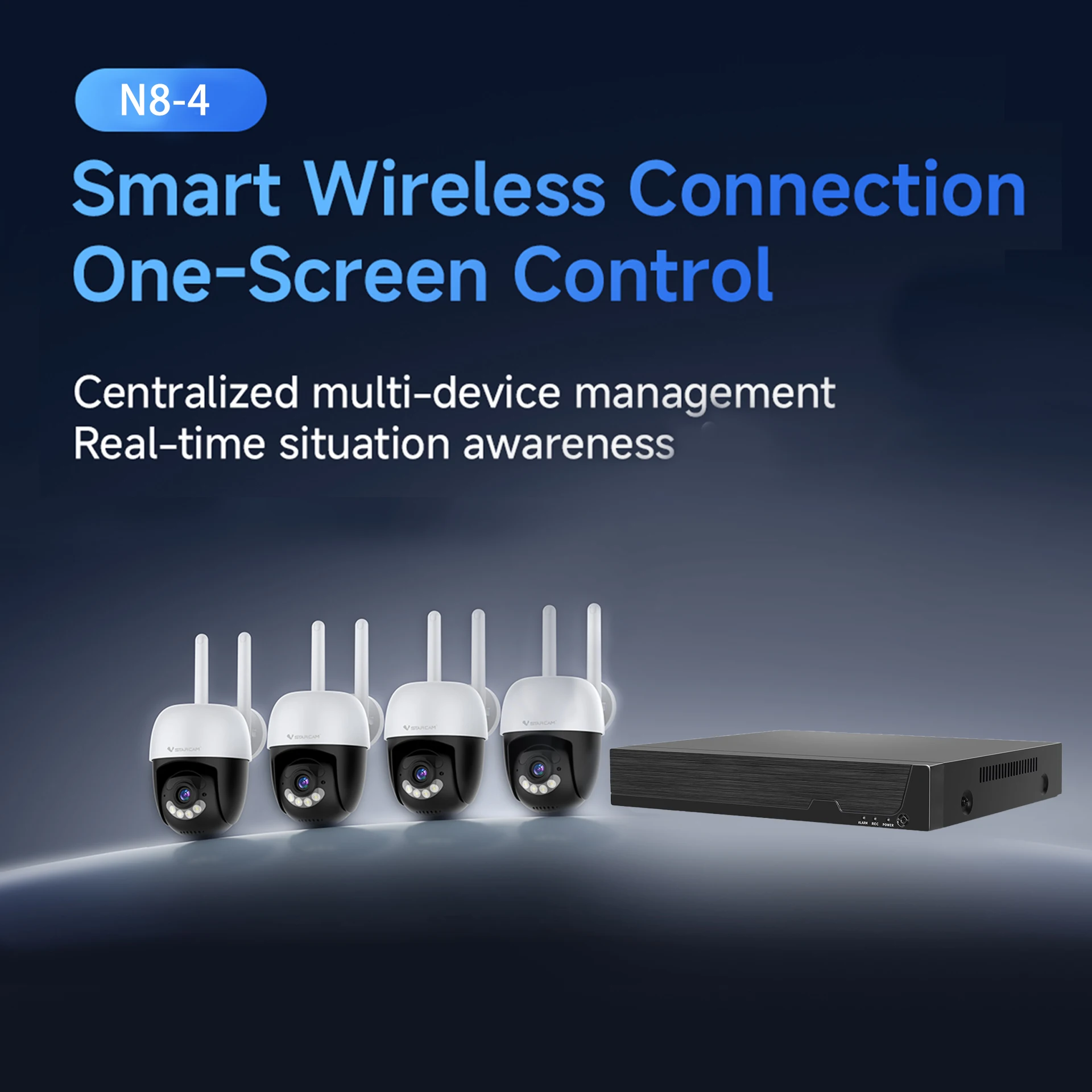 N8-4 4CH Waterproof IP66 CCTV  - Home Security Options recension och pris