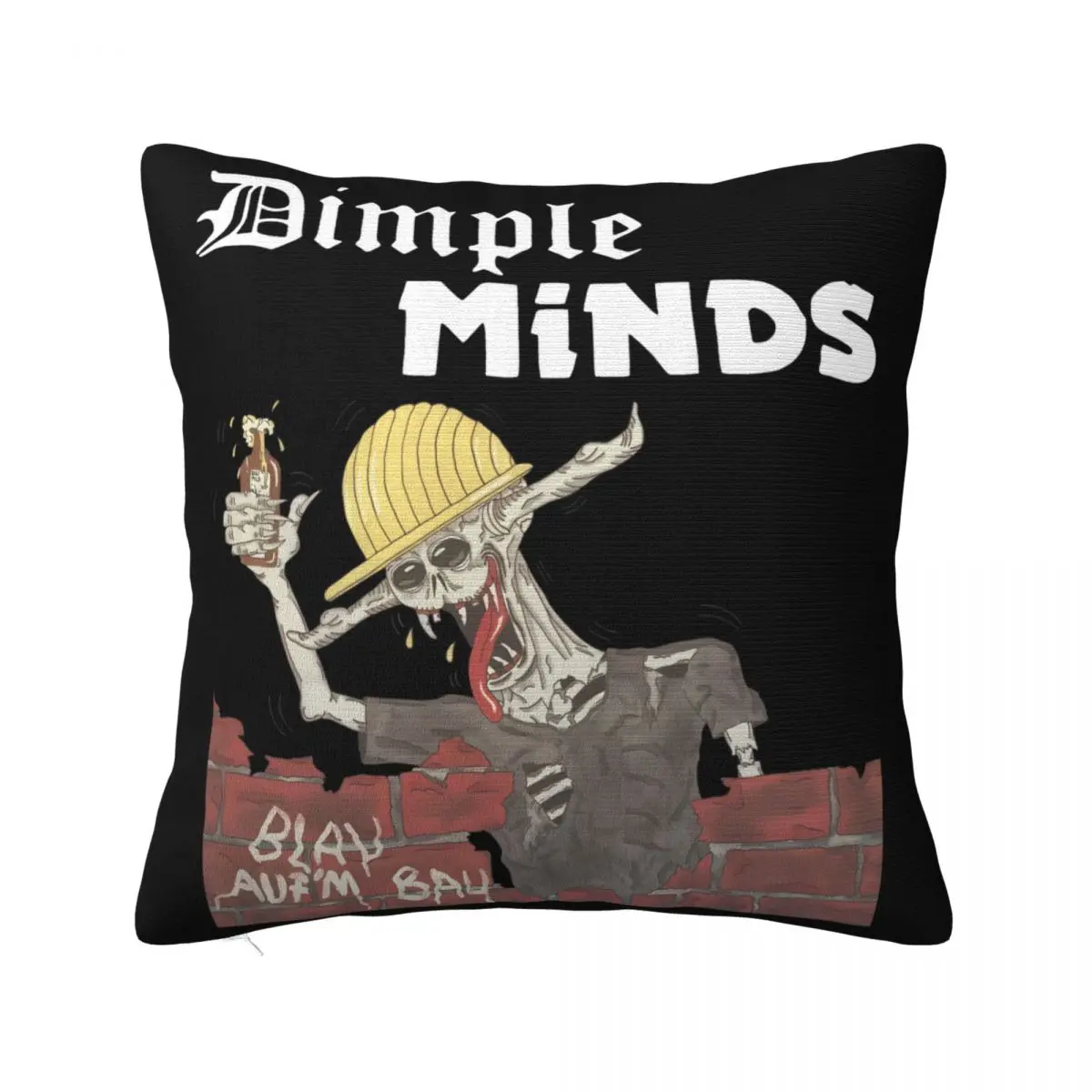 Dimple Minds Blau Auf'M Bau 2 Pillow Case Pillow Case Covers Home And Decoration Pillow Case Pillow Cover