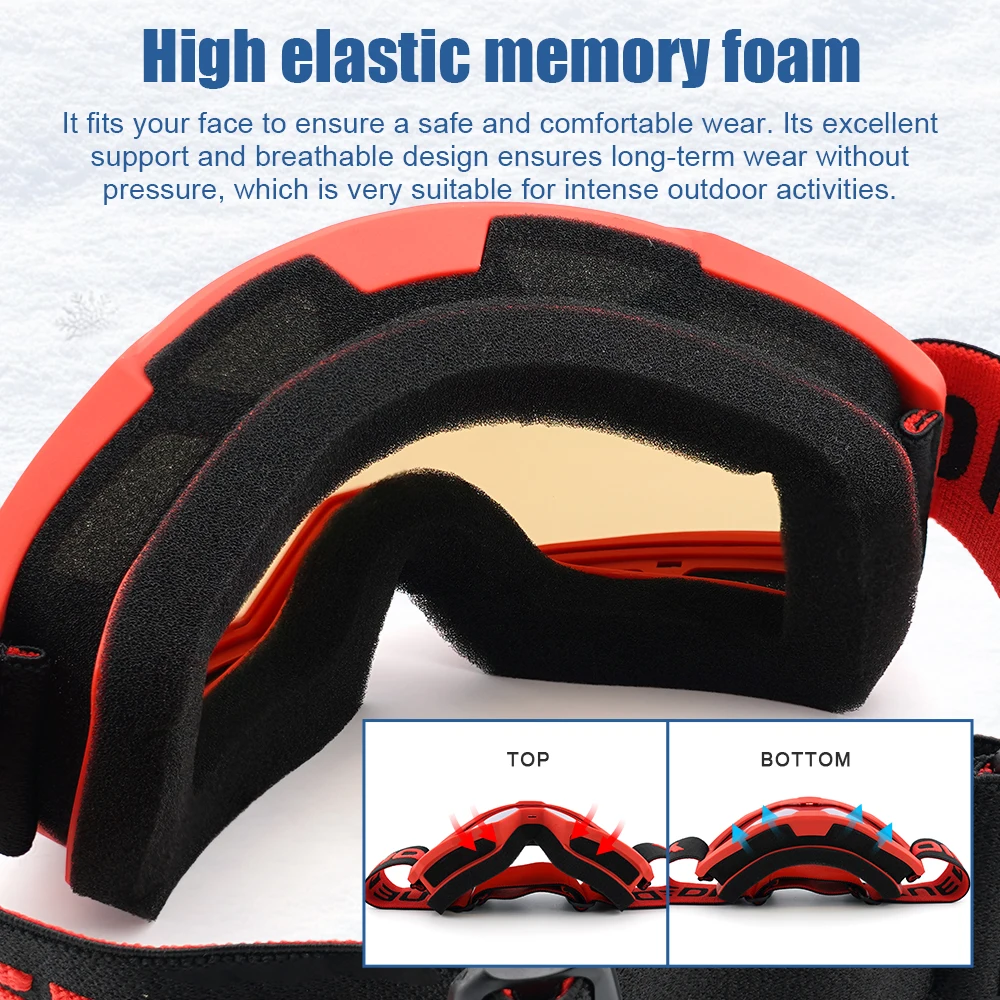 🔥Hot-Selling Motorcycle Goggles - Ultra-Light, Windproof & Dustproof, High Cost-Performance, MTB/Downhill/Off-Road Riding Goggl