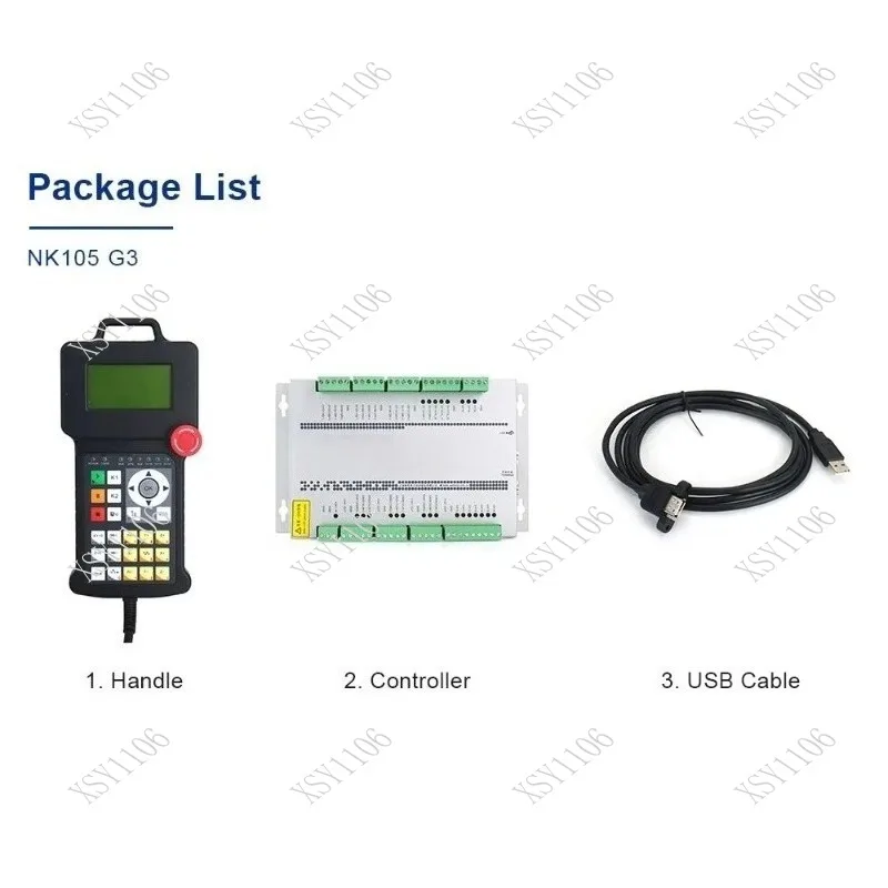 CNC Router Remote Handle Controller NK105 G3 3/4 Axis DSP Motion Control System for CNC Machine Tool