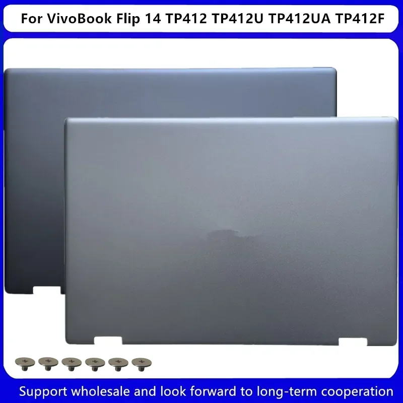 

New For Asus VivoBook Flip 14 TP412 TP412U TP412UA TP412F SF4100 V4000 Top Case LCD Back Cover Rear Lid A Shell