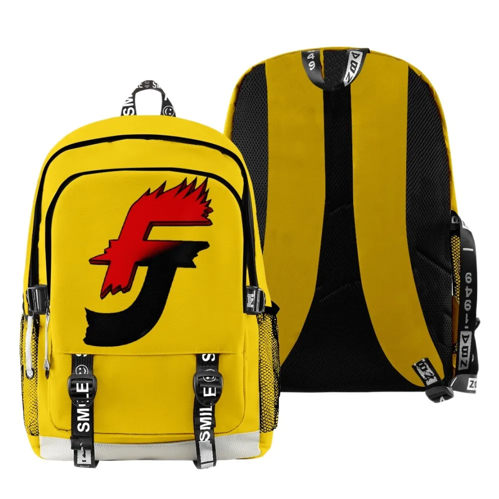 Furious Pullover Rucksack Schultasche Mädchen Jungen Große Kapazität Schultaschen Mode Reise Umhängetasche