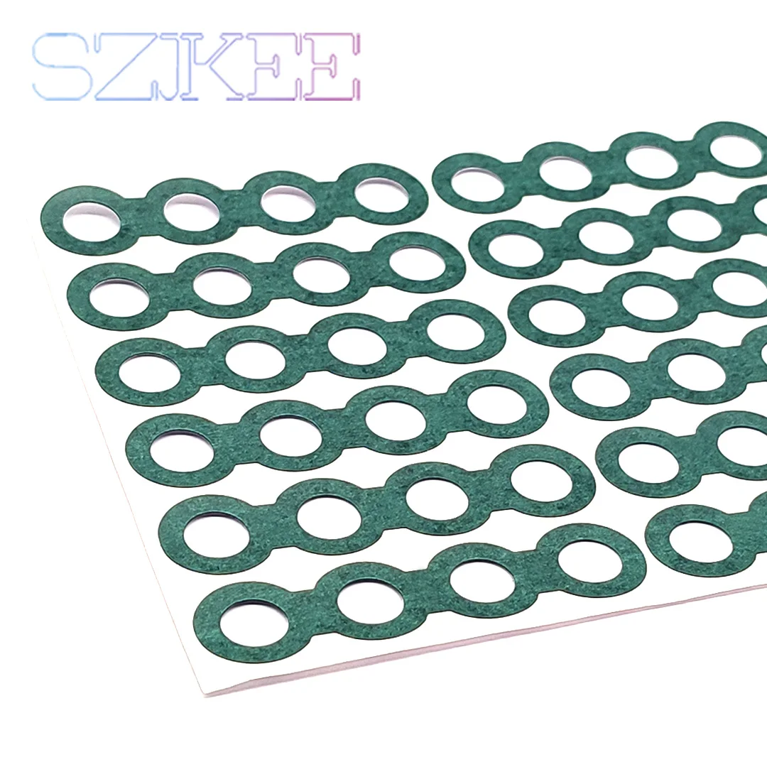 18650 Li-ion Battery Insulation Gasket Pack Cell Barley Adhesive Paper Glue Fish Electrode Insulated Pads 1S-6S 18650