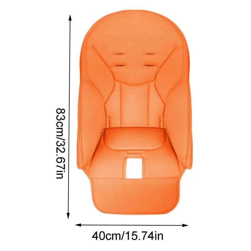 Baby Esszimmerstuhl Sitzkissen PU Leder Esszimmerstuhl Abdeckung Kind Esszimmer Sitz Fall Für Peg Perego für Siesta Zero3 für Baoneo