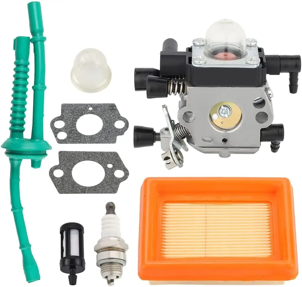 Mm55 carburador para sthil mm 55tiller trimmer peças zama C1Q-S202A C1Q-S202 carb substitui 4601-120-0600 w filtro de ar afinação kit