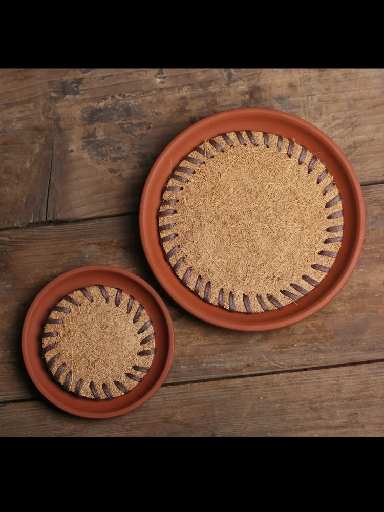 

Teapot Base Zhu Ni Teapot Trivets Saucer For Teapot Coin Kung Fu Tea Ceremony Chinese Tea Trays Chaozhou Round Base